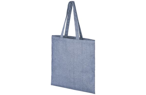 Pheebs 210 g/m² recycelte Tragetasche 7L - heather blau 