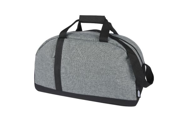 Reclaim GRS recycelte Sport-Reisetasche 21 L - schwarz, heather grau 