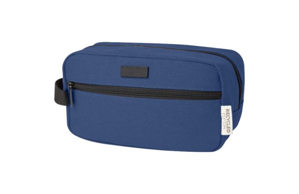 Joey Kosmetiktasche aus GRS recyceltem Canvas 3,5 L - navy 