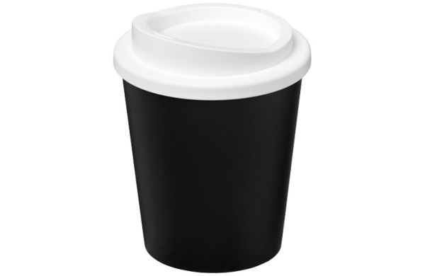 Americano® Espresso Eco 250 ml recycelter Isolierbecher - schwarz, weiss 
