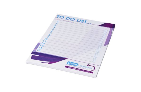 Desk-Mate® A5 Notizblock - weiss 
