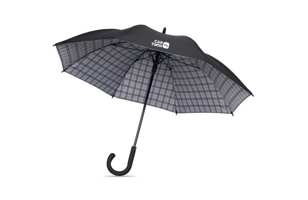 23" Regenschirm - schwarz