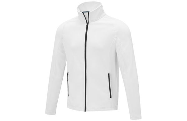 Zelus Fleecejacke für Herren - weiss XS