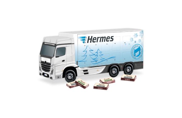 3D Adventskalender Bus Mit Sarotti Fairtrade