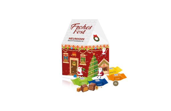 3D Adventskalender Container Mit Fairtrade Schokolade