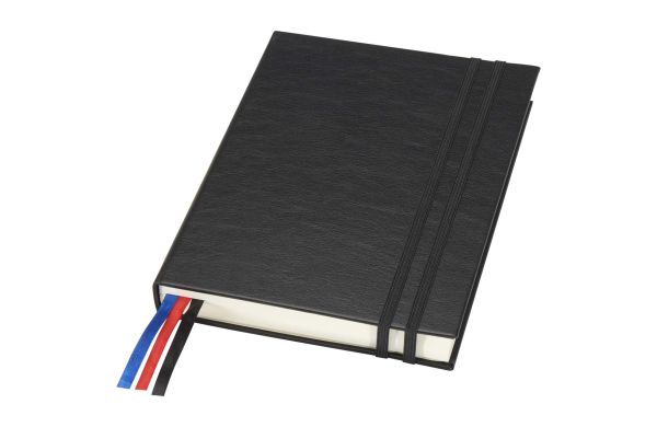 Alder A5 Hardcover Notizbuch, schwarz