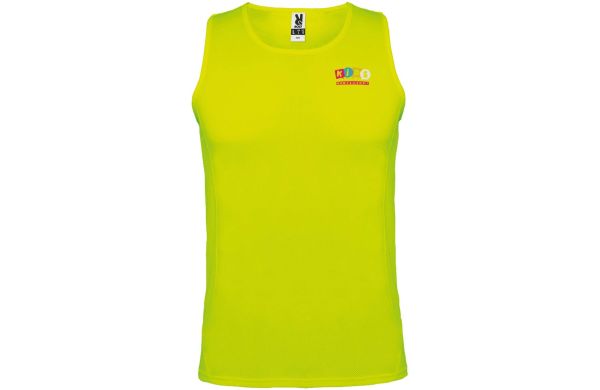 Andre Sport Top für Kinder, neongelb, 3/4