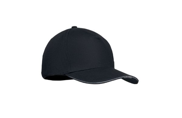 LUZCAP Baseball Kappe mit LED 220g/m², schwarz