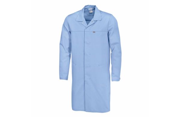 Berufsmantel HACCP 1673-500 hellblau S kurz