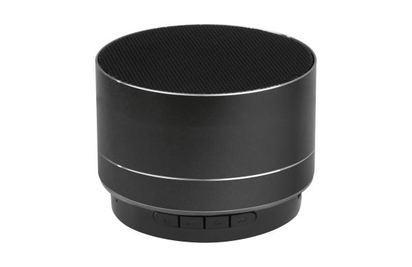 Bluetooth Lautsprecher aus Aluminium - schwarz