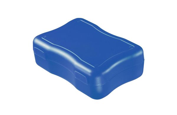 Brotzeitdose "Wave", groß, blau