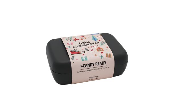 CANDY READY Lunchbox-Set + Besteck-Set + XMAS Banderole