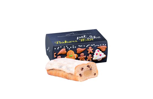 Werbebox mit Mini Christstollen