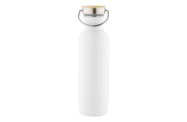 Colman Edelstahl-Trinkflasche, weiss