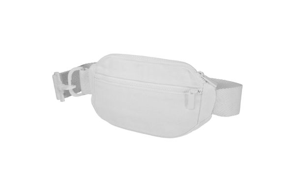 Crescent 500 g/m² Aware™ recycelte Umhängetasche, weiss