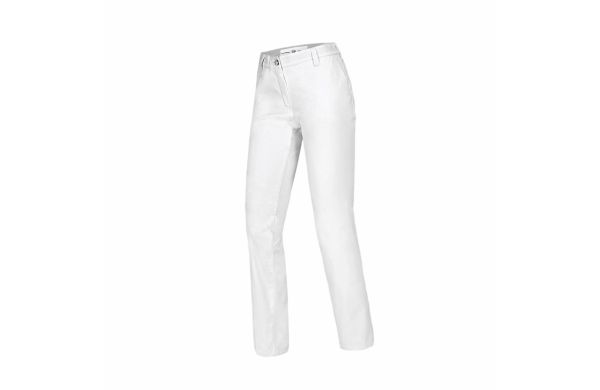 Damen Chinohose aus Baumwolle 1734-130 weiss 34 kurz
