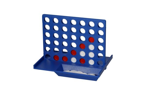 Denkspiel "Gewinn mit 4", blau