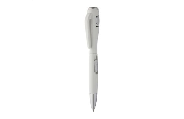 Docnote Kugelschreiber mit Licht, weiss