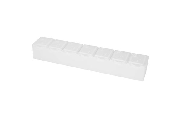 Dose 7 Tage Multivitamin Organizer, weiss