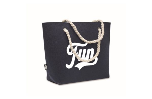 FELTSEA Einkaufs- oder Strandtasche, blau