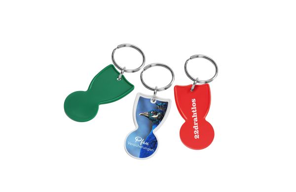 Einkaufswagenlöser mit Ring_ blau