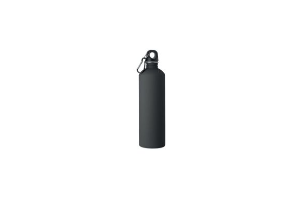Einwandige Trinkflasche 750 ml, Schwarz