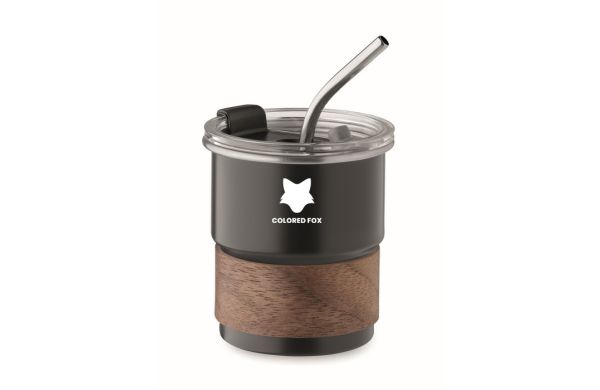 MATE Einwandiger Becher 260 ml, schwarz