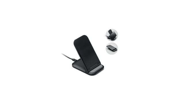 Faltbare Ladestation 15W, Schwarz