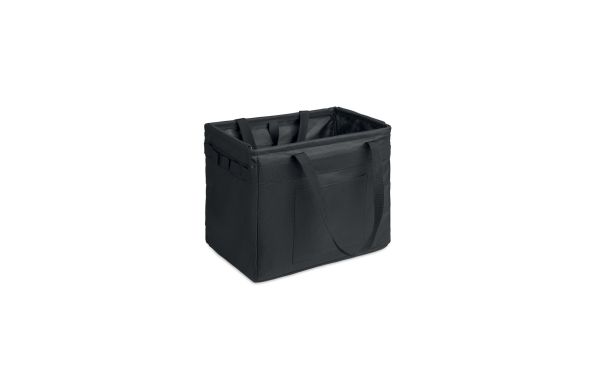 Faltbarer RPET-Organizer, Schwarz