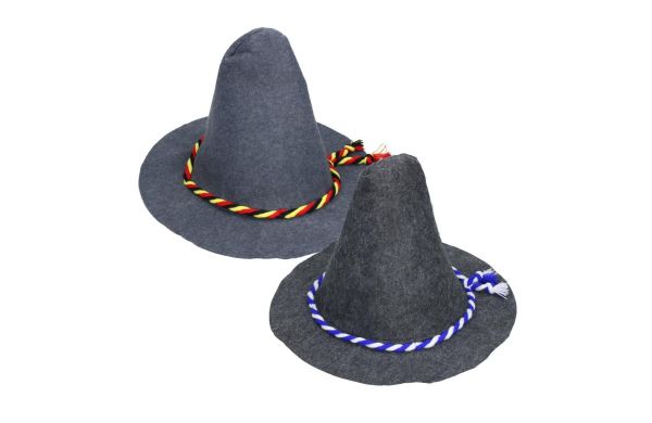 Filzhut "Seppel", grau/blau