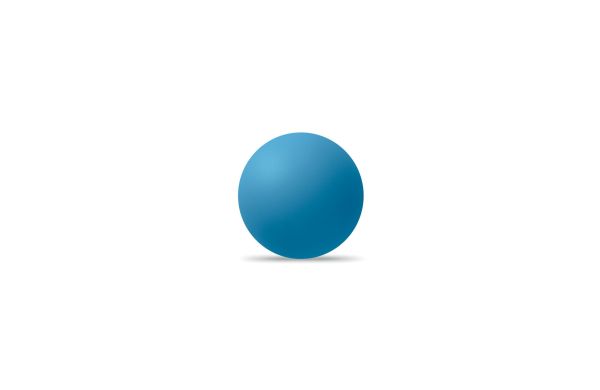 FUNBALL Flummi, blau