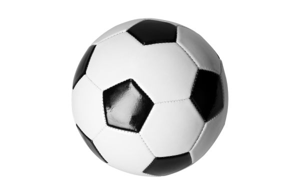 Fußball "Classico", klein, weiß/schwarz