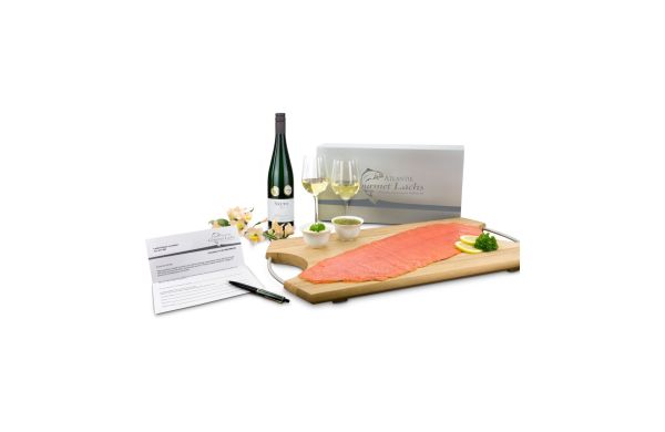 Geschenkartikel / Präsentartikel: Lachs-Gutschein: Genießer