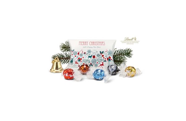 Geschenkartikel / Präsentartikel: Lindor Weihnachtstasche