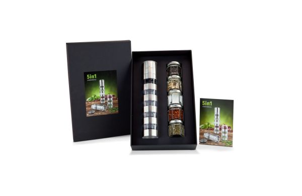 Geschenkset: 5 in 1 - Gewürzmühlenvariation