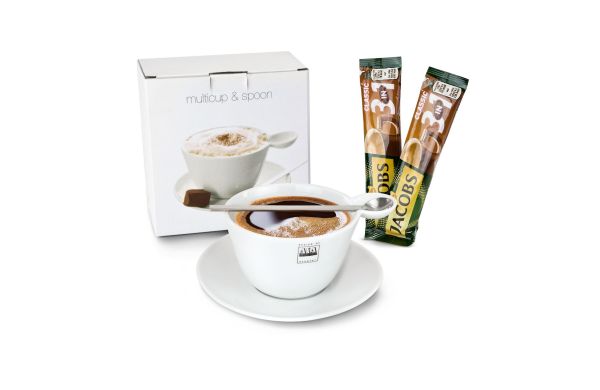 Geschenkset / Präsenteset: Multicup & Spoon