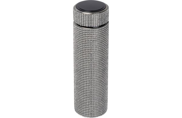 Große-Edelstahltrinkflasche-mit-Strassstein-Akzenten-silbergrau