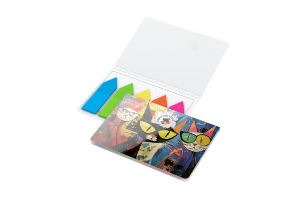 Haftmarker-Set Memo-Card Karton-Umschlag - Pfeil, Folie
