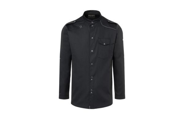 Herren Kochhemd New-Identity JM 26 schwarz 46