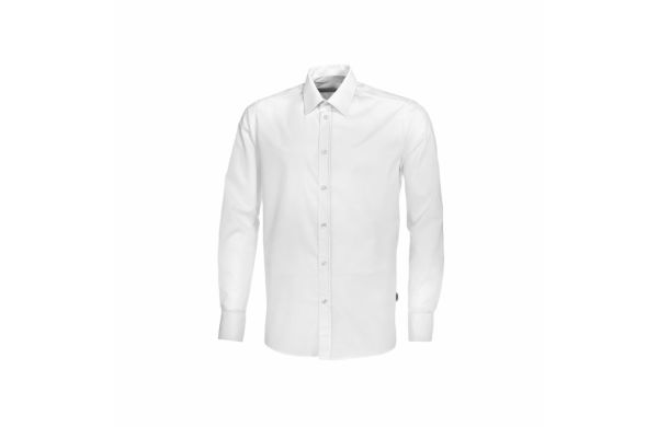 Herren Stretchhemd 1563-682 weiss 37-38