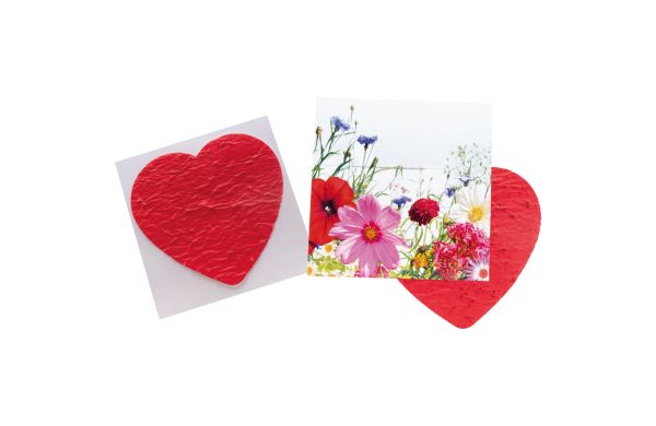 Herzliche Blumengüße, bunte Blumenmischung