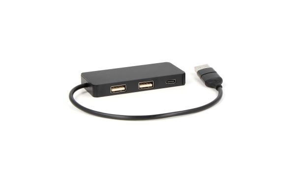 Hub aus recyceltem Aluminium, schwarz