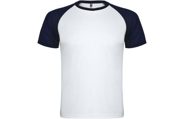 Indianapolis T-Shirt Unisex aus recyceltem Material, weiss, S