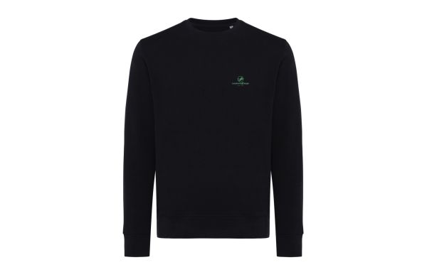 Iqoniq Etosha Lightweight Sweater aus recycelter Baumwolle, schwarz, 4XL