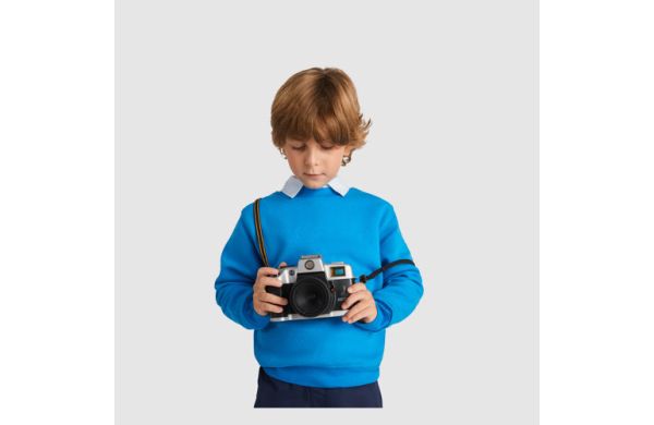Clasica Sweatshirt mit Rundhalsausschnitt für Kinder