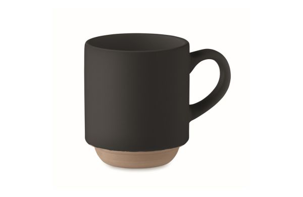 CERACK Keramikbecher 170 ml, schwarz