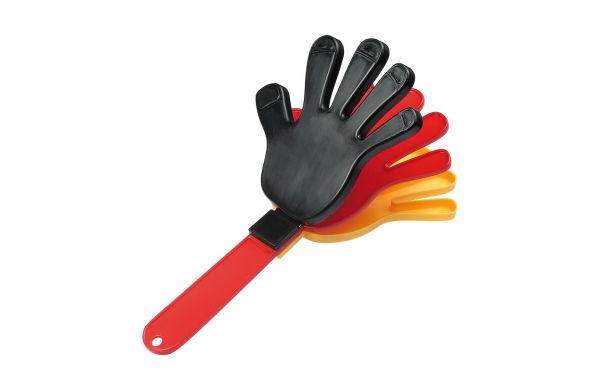Klapper "Hand", Deutschland, mehrfarbig