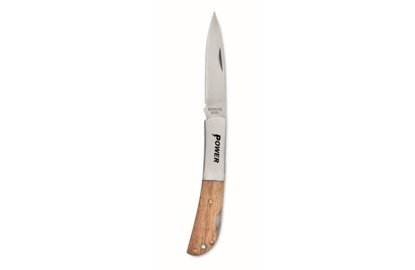Klappmesser - holzfarbe