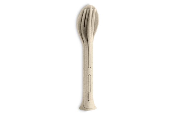 KLIKK POCKET Besteck-Set 3-teilig, nature desert sand