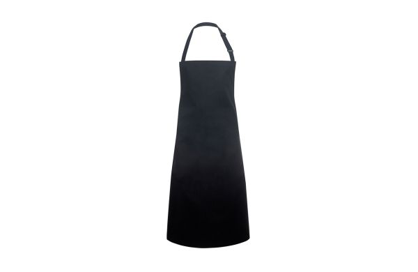 Latzschürze Basic mit Schnalle BLS 4 schwarz